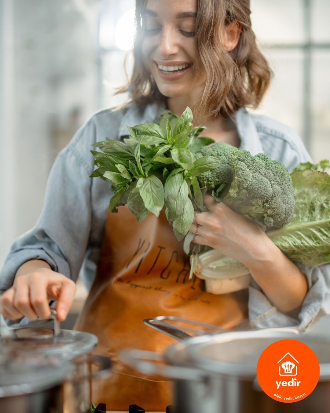 Ev aşçısından taze, sağlıklı yemekler